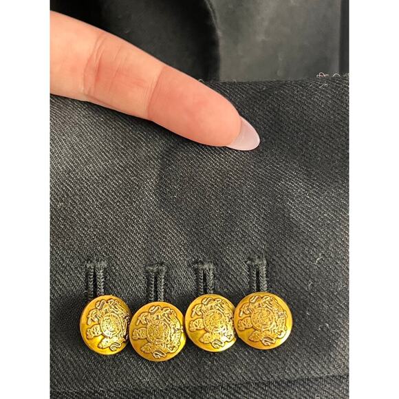 J. Crew Long Sleeve Notch Lapel Single Breasted Schoolboy Blazer Black Women's 4 - Picture 6 of 8